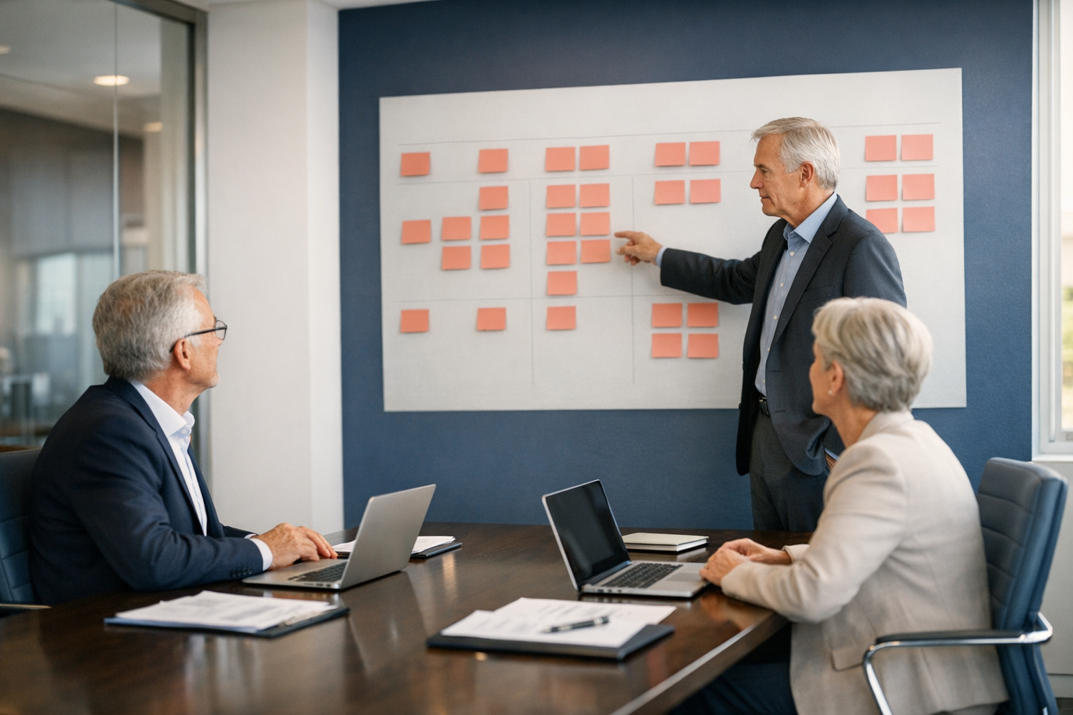 Session de conseil stratégique chez Air Consulting Services