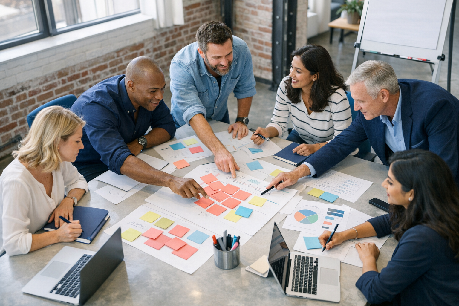 Atelier de formation collaborative chez Air Consulting Services